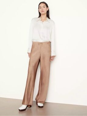 NWT-Vince Women's Satin Bias Pant